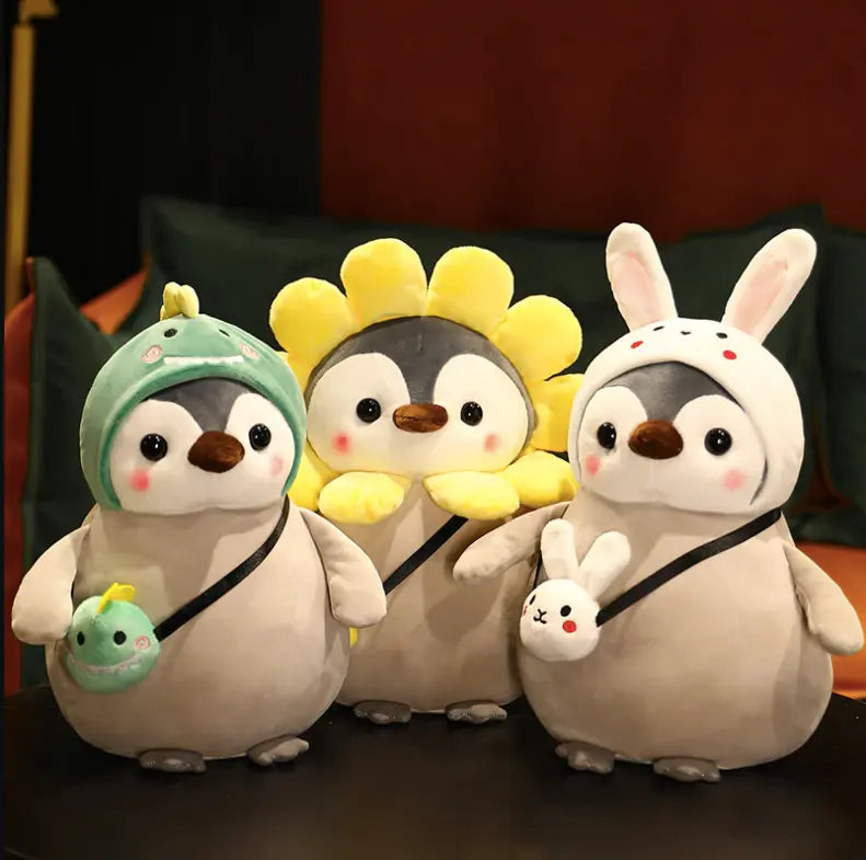 Cute Dress Up Penguin Plush Toy