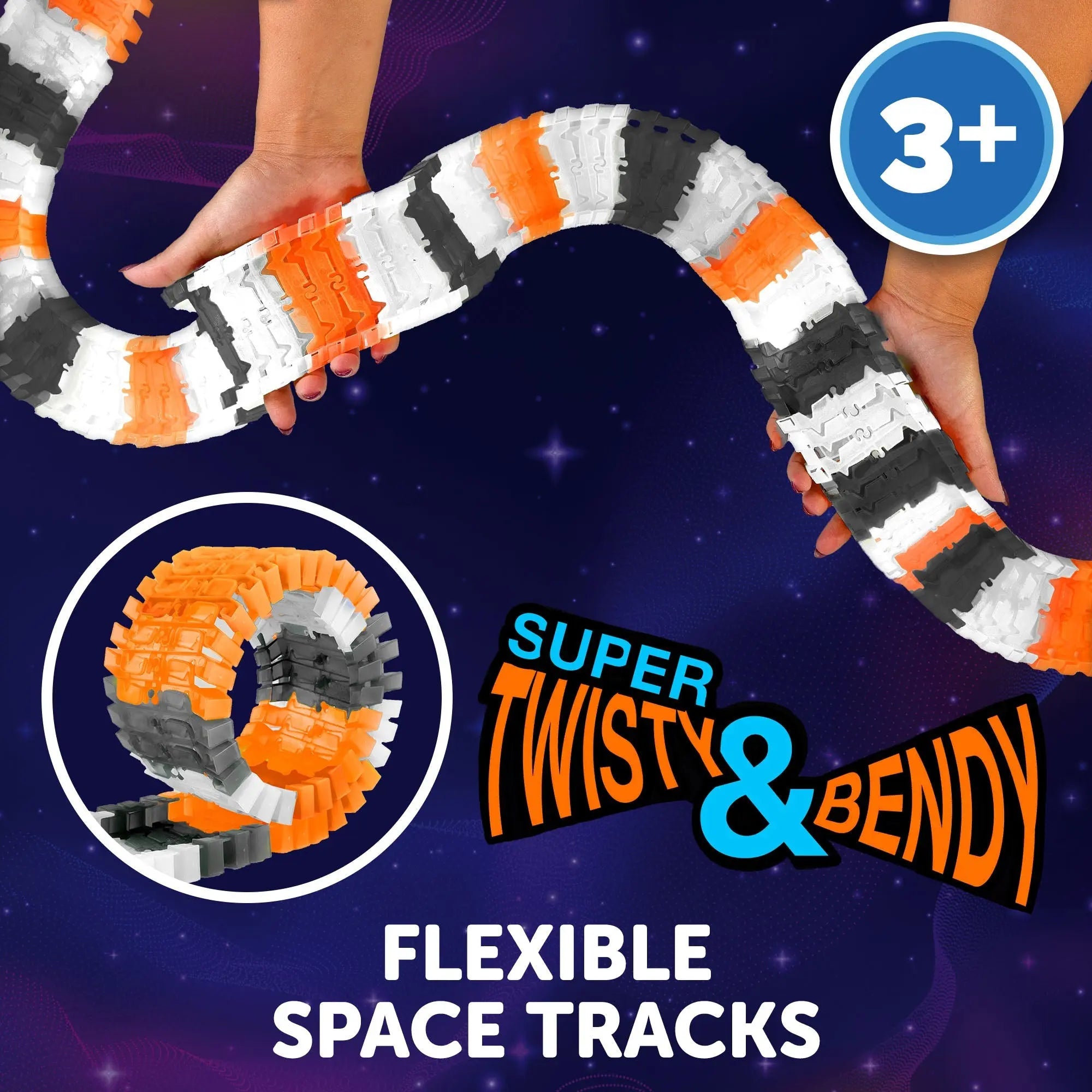 USA Toyz Galactic Race Tracks for Kids- 250pk