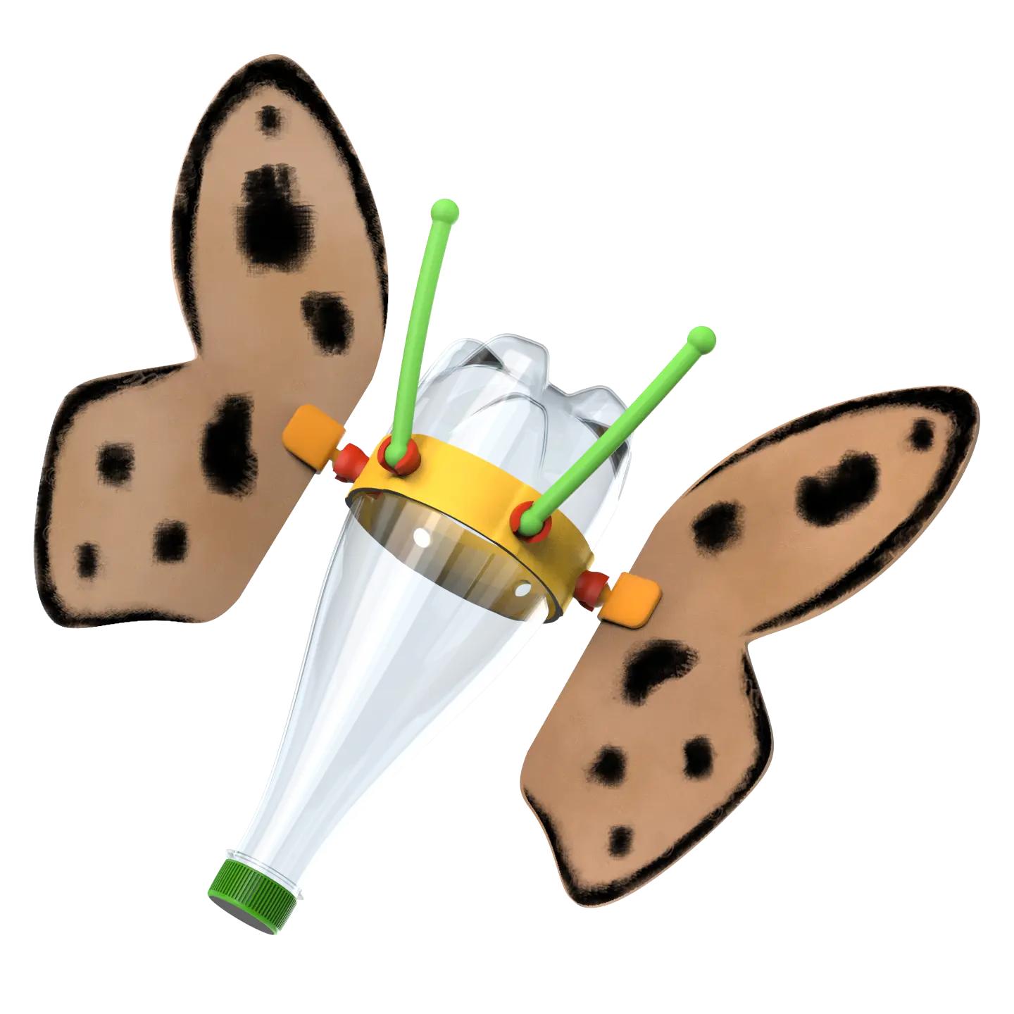 Oddy Arts and Crafts Butterfly Building Kit