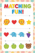preschool matching activity book kidsactivities