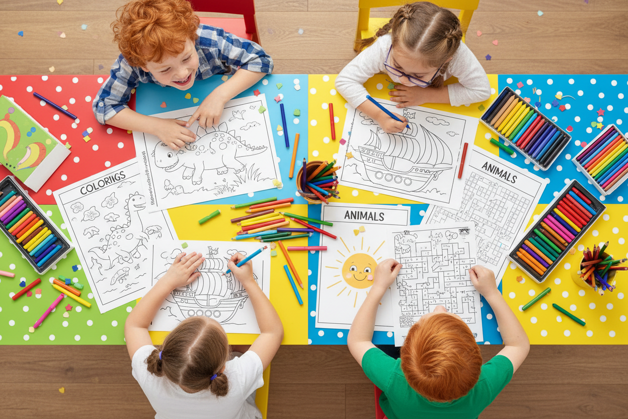 Kids Printable Worksheets