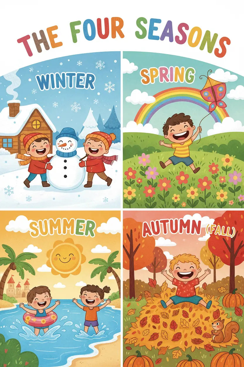Fun with the seasons kidsactivities