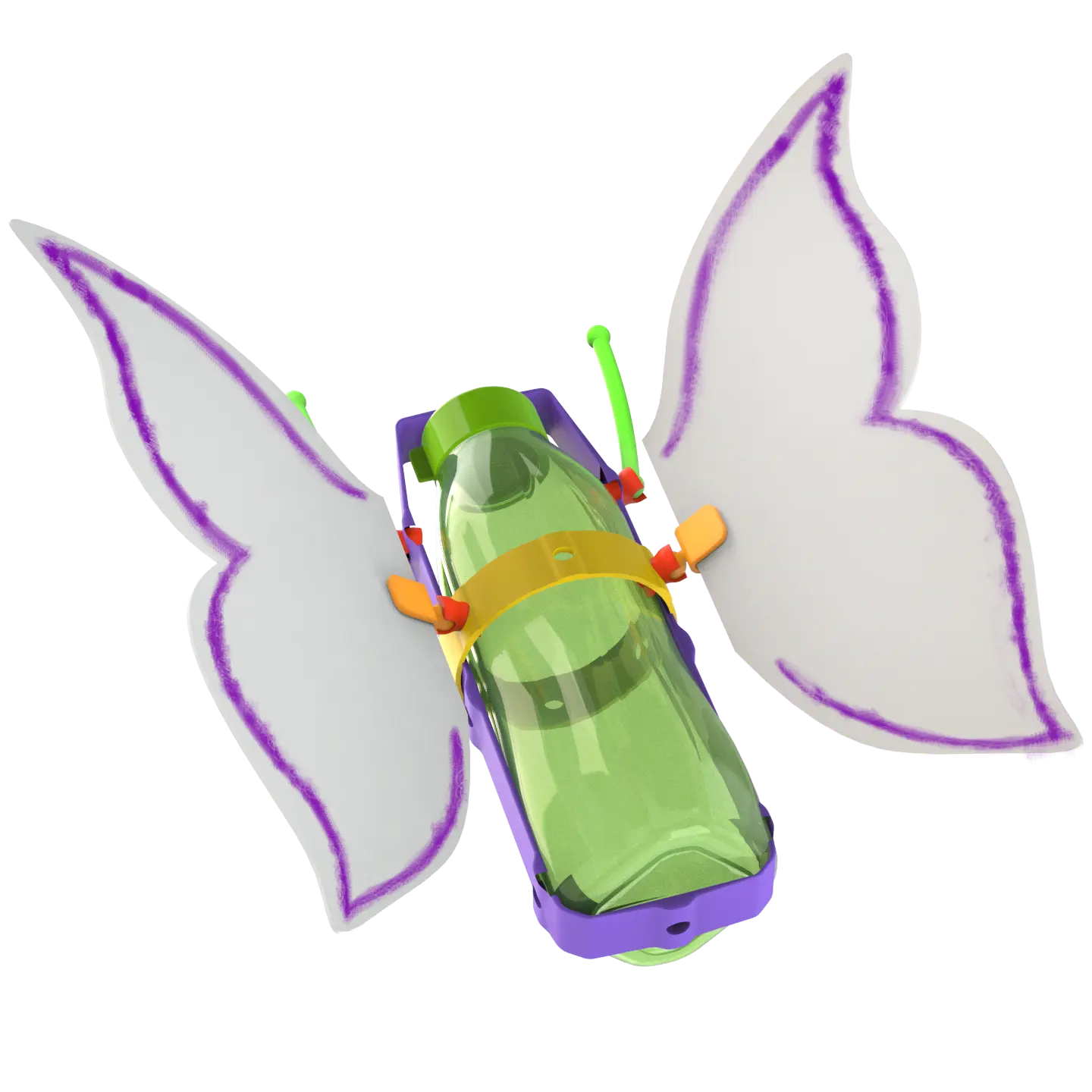 Oddy Arts and Crafts Butterfly Building Kit